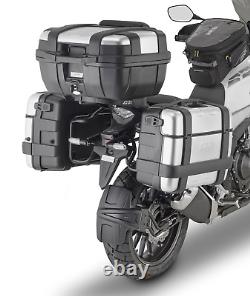 Honda CB500X 2016 Pannier Set + Top Box Set GIVI PL1121 + 3 x TREKKER monokey