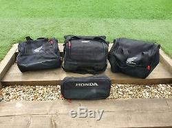 Honda CRF1000L Africa Twin genuine OEM pannier and top box inner bags set of 4