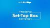 How To Set Up U0026 Connect Your Set Top Box Blue Ridge