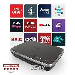 Humax FVP-4000T 1TB Freeview Set Top Box Recorder Play HD TV Aerial Needed