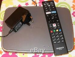 Humax FVP-4000T 1TB Freeview Set Top Box Recorder Play HD TV VGC