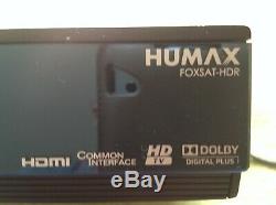 Humax HD Freesat V7.2 Set Top Box 320GB Hard Drive. Remote. User Manual