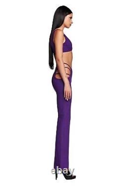 I. AM. GIA Lucid SET Lucid BraTop & Flared Cutout Pant Purple ASO EuphoriaMaddy S
