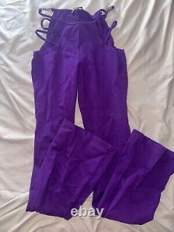 I. AM. GIA Lucid SET Lucid BraTop & Flared Cutout Pant Purple ASO EuphoriaMaddy S