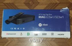 Infomir IPTV Set-Top Box MAG322w1/323w1 FREE POSTAGE