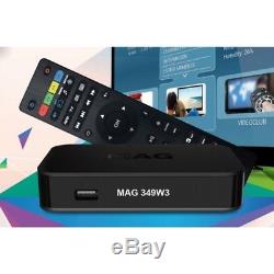 Infomir Mag 349w3 Genuine Premium IPTV/OTT Set-Top Box Dual Wifi UK Seller