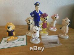 John Beswick Royal Doulton Exclusive Top Cat Full set of figurines 7 figures