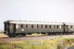 KM1 Gauge 1 D36 Train Set 3-teilig Passenger Car EP II DRG Original Box Top