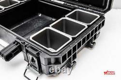 Keter Rigid Toolbox Full Set 3 Box Large Cart + Medium 22 + Small Organizer Top