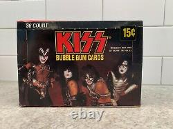 Kiss Set Of 36 X Bubble Gum Cards -1978 Vintage Counter Top Box Beautiful