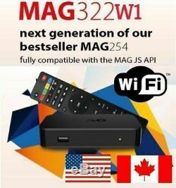 LOT NEW MAG322W1 MAG 322 W1 SET TOP BOX built-in Wi-Fi Multi Pack 1,2,4,10