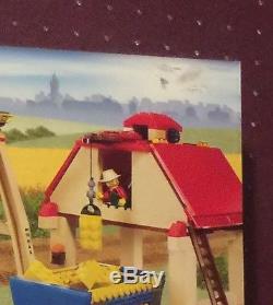 Lego New City Farm Set 7637 box Top Corner Has Peeled Sticker Mark