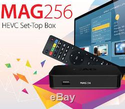 MAG256 IPTV / Set Top Box + 12 months channel warranty