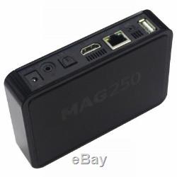 MAG 250 IPTV SET TOP BOX Streamer Multimedia player Internet + Wlan Stick + HDM