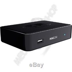 MAG 254 IPTV SET TOP BOX Multimedia player Internet TV IP Konsole USB TV POLSKA