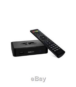MAG 254 IPTV SET TOP BOX Multimedia player Internet TV Konsole USB + HDMI Kabel