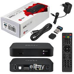 MAG 254 IPTV SET TOP BOX player Multimedia Internet TV IP Konsole Wlan USB WIFI