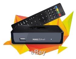 MAG 254w1 WLAN WiFi 150Mbs IPTV Streamer SET TOP BOX Multimedia Internet TV HD