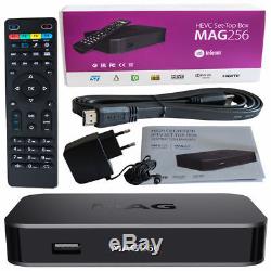 MAG 256 Genuine Infomir Set-Top Box 12 Months IPTV/OTT HD + EPG TVGUIDE UK SALE