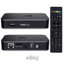 MAG 256 HEVC H. 265 HD IPTV Set Top Box-IPTV Receiver OTT and VoD Infomir EU Plug