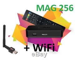 MAG 256 IPTV Set-Top-Box BRAND NEW MAG256+WI-FI Antenna+ Free HDMI