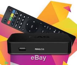 MAG 256 IPTV Set Top Box With12 MONTH SERVICE Mag254 mag 254w1