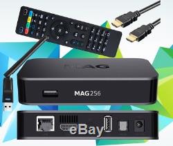 MAG 256 IPTV Set Top Box With12 MONTH SERVICE Mag254 mag 254w1
