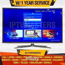 MAG 256 IPTV Set Top Box With1 YEAR SERVICE INDIAN ARAB PUNJABI TELUGU