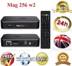 MAG 256 w2 Infomir IPTV/OTT Set-Top Box WiFi 2.4GHz+5GHz Built-in EU Power Pin