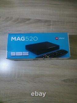 MAG 520 Original Infomir MAG520 4K IPTV Set TOP Box Multimedia Player TV