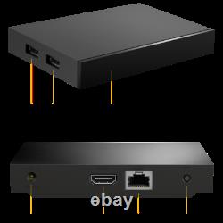 MAG 520w3 INFOMIR Built-in Dual Band Wi-Fi IPTV Set Top TV 4K with EU 2 pin Plug