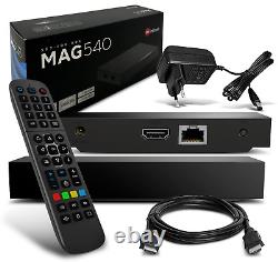 MAG 540w3 Set Top Box 1GB Memory 4K HEVC H 265 Support Linux Wi-Fi ORIGINAL