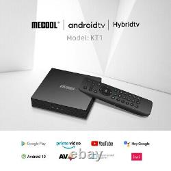 MECOOL KT1 DVB-T2 Android 10.0 Smart TV Set Top Box S905X4-B Quad Core 2GB+16GB