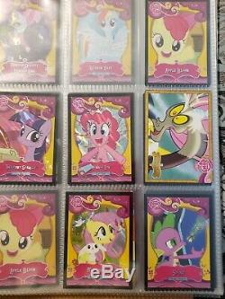 MLP My Little Pony Series 2 Card Sets With Binders Gold Foil Box Tops Card Sets