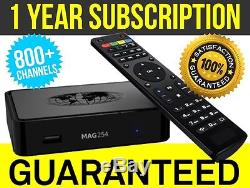 Mag 254w1 IPTV Set-Top Box Cable Box 1 Year Subscription Guaranteed infomer