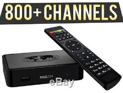 Mag 254w1 IPTV Set-Top Box Cable Box 1 Year Subscription Guaranteed infomer