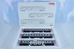 Märklin 43513 Car Set Sncb, Unrecorded, Top Condition, Mint Condition Boxed