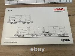 Märklin 47906 Car Set Greater Tank Cars DB Top Condition IN Original Box