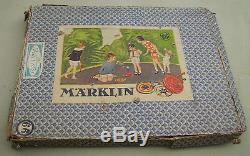 Marklin tin-plate Spinning Top set Boxed
