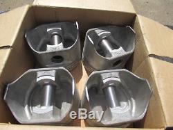 NOS Set 427 FE Ford Cobra LeMans TRW L2205 030 forged FLAT TOP pistons IN BOXED