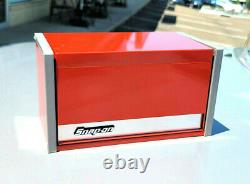 New Snap-On Red Candied Apple Micro Tool Box RARE TOP & BOTTOM SET MINI JEWELRY