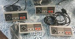 Nintendo NES Sports Set Console COMPLETE System Factory Box Top Loader 5 games
