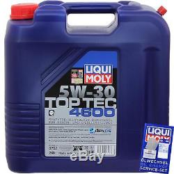 Original Liqui Moly 3757 1x20 Liter Top Tec 4600 5W-30 Öl Motoröl