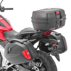 Panniers Set + Top Box for Suzuki Hayabusa SCT6 black