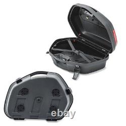 Panniers Set + Top Box for Suzuki Hayabusa SCT6 black