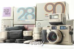 Perfect Set Top MINT in Box Contax G2 28 45 90 3 lens TLA200 Film Camera JAPAN