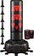 Rdx Freestanding Punching Bag With Gloves, 6ft Xxl Heavy Duty Adult Pedestal Bag