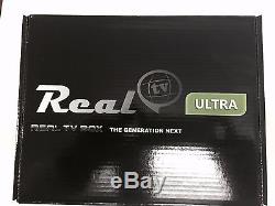 Real Tv IPTV set top boxes Ultra and Hybrid