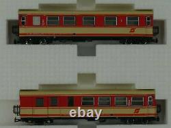 Roco 31010 Train Set Mariazell Railway Electric Locomotive 2x Car H0e Top! Boxed