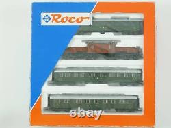 Roco 43023 Train Set E-Lok Ce 6/8 Crocodile SBB 3x Car Dc Top! Boxed 1701-12-82